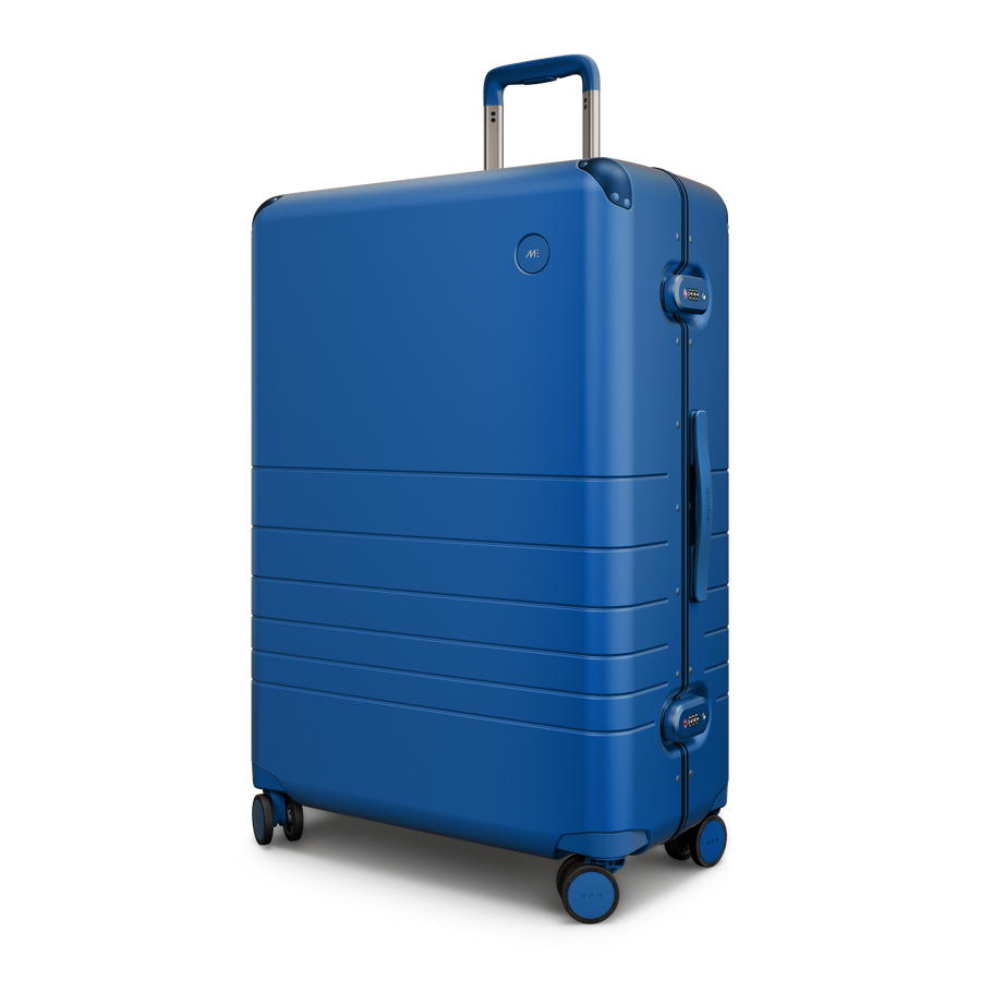 Coastal Blue Hover | Angle view of Hybrid Check-In Large in Coastal Blue