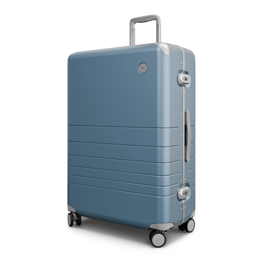 Elemental Blue Hover | Angle view of Hybrid Check-In Large in Elemental Blue