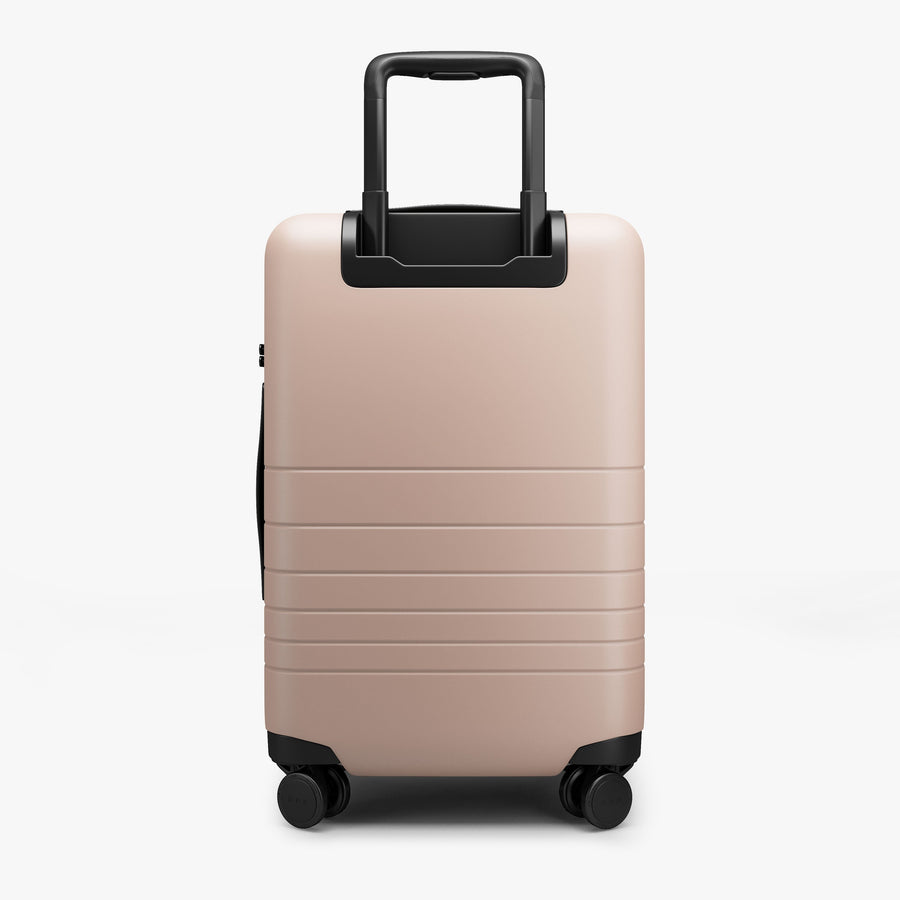Rose Quartz | Back view of Carry-On Plus in Rose Quartz