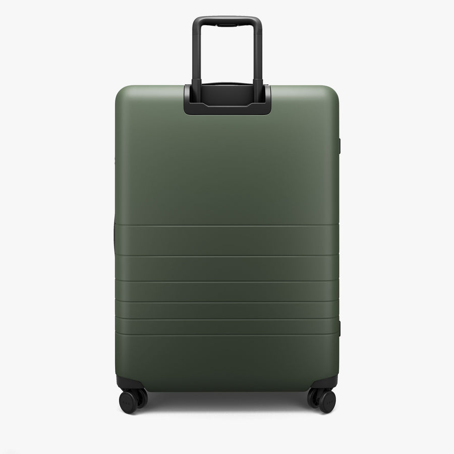 Olive Green | Back view of Check-In Large in Olive Green