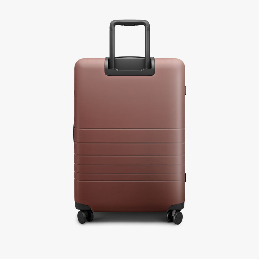 Terracotta | Back view of Check-In Medium in Terracotta